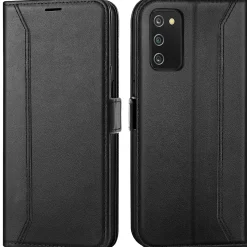 Samsung Galaxy A03s - Robuste Klapphülle mit RFID Block