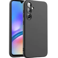 Samsung Galaxy A05s - Silikon Case mit Mikrofaser-Innenseite