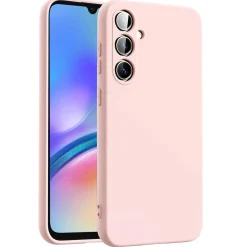 Samsung Galaxy A05s - Silikon Case mit Mikrofaser-Innenseite