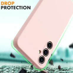 Samsung Galaxy A05s - Silikon Case mit Mikrofaser-Innenseite