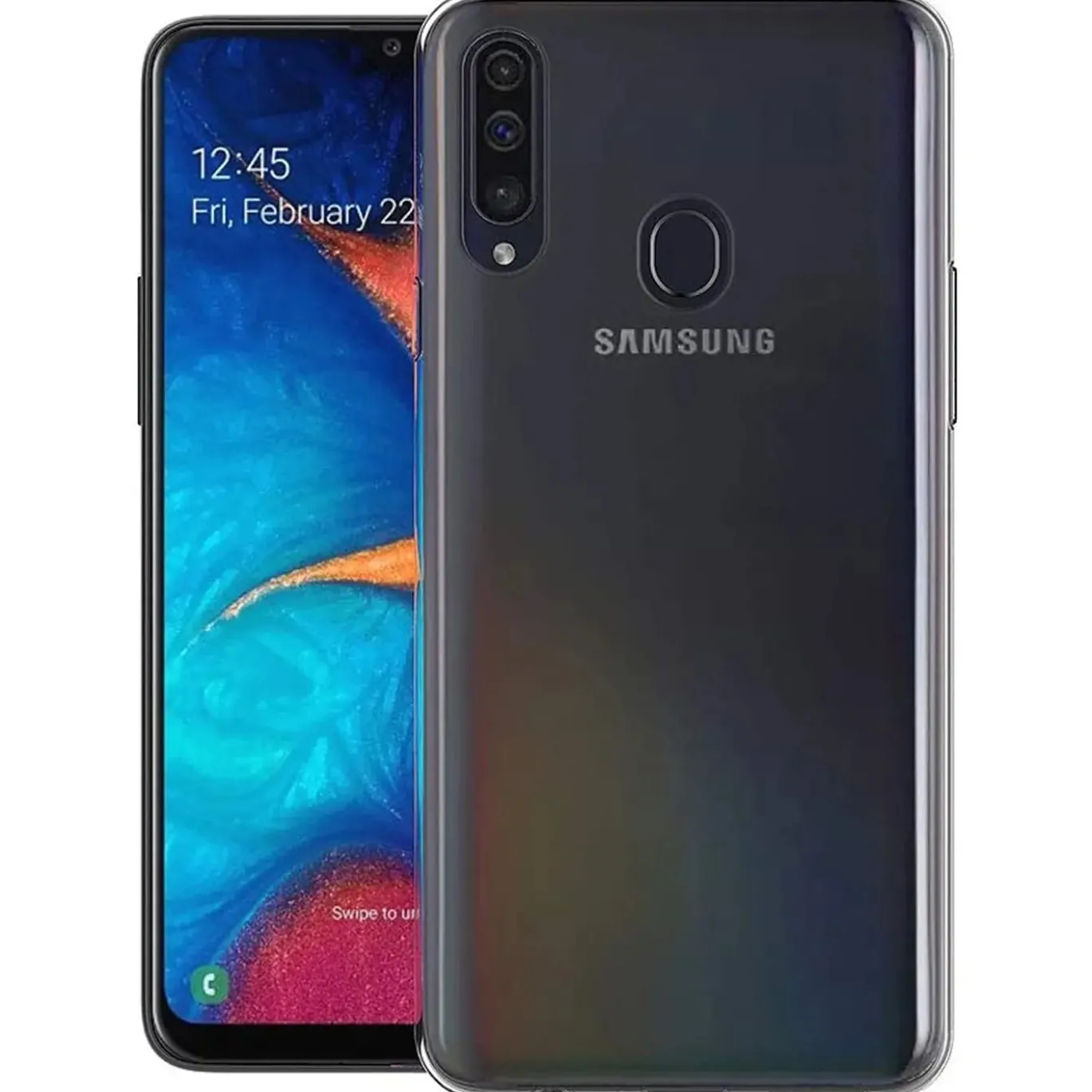 Samsung Galaxy A20s - Slim Clear Case Hülle