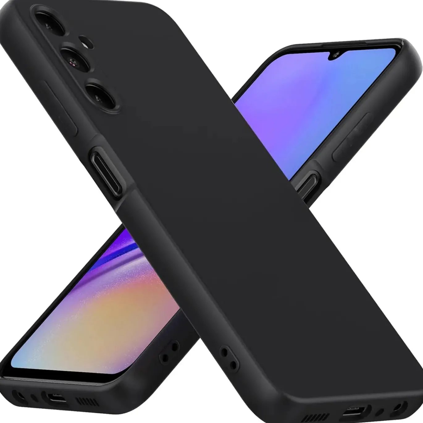 Samsung Galaxy A05s - Slim Silikon Backcover Schwarz