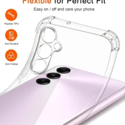 Samsung Galaxy A05s - Stoßfestes Clear Case