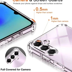 Samsung Galaxy A05s - Stoßfestes Clear Case