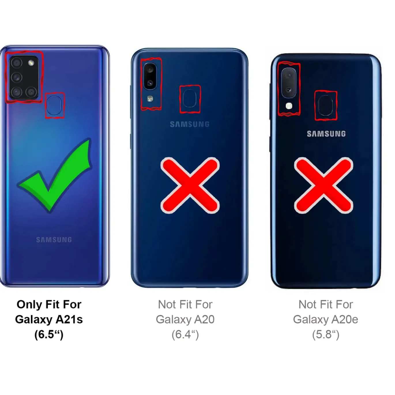 Samsung Galaxy A21s - 2x 9H Panzer Glasfolie, Displayfolie