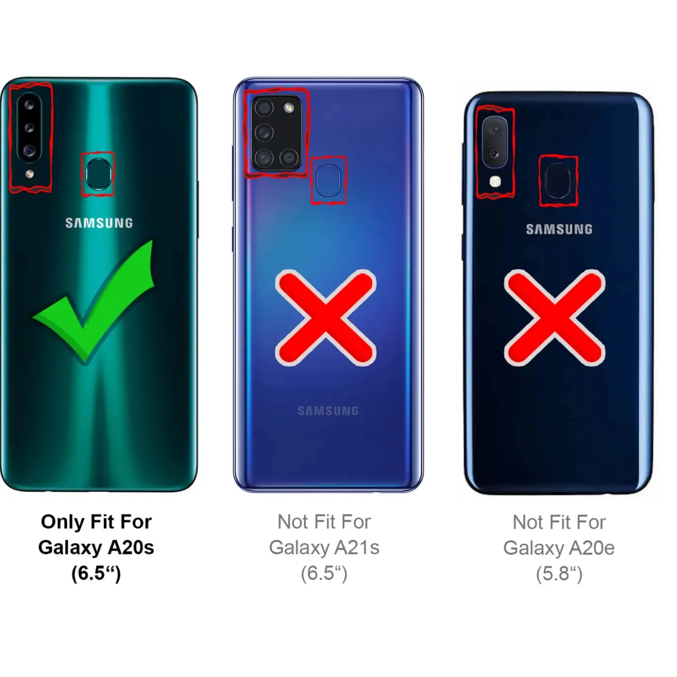 Samsung Galaxy A20s - 2x 9H Panzer Glasfolie, Displayfolie