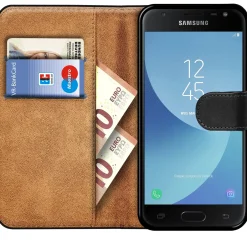Samsung Galaxy J3 2017 - Klapphülle mit Kartenfächern