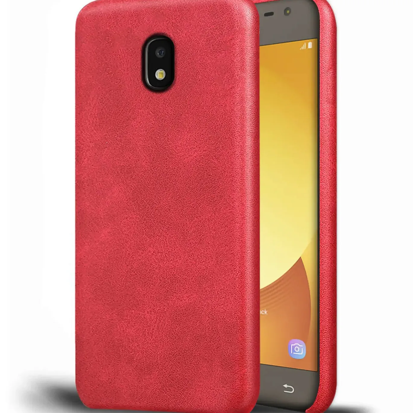 Samsung Galaxy J7 2017 - PU Hartschale Handyhülle