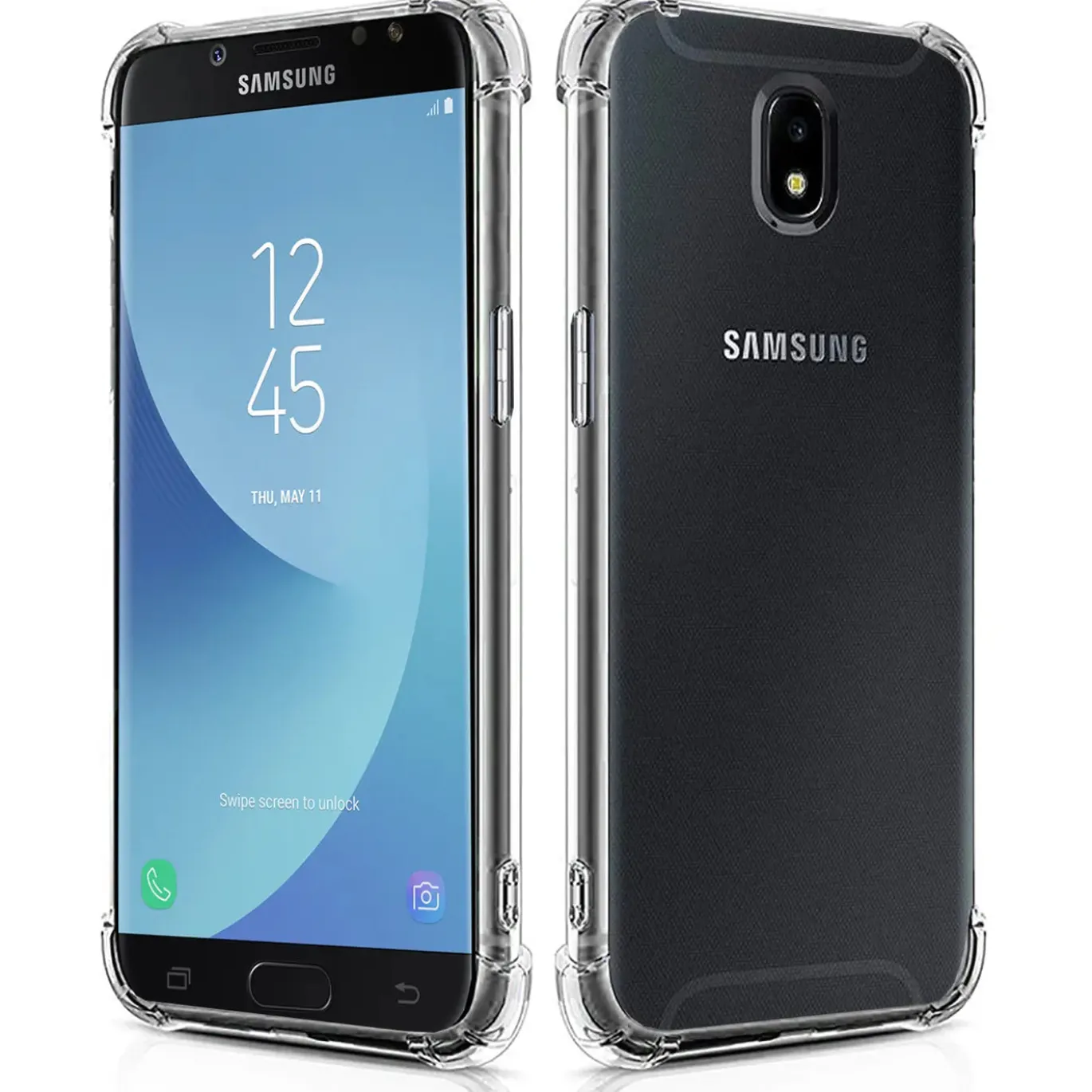 Samsung Galaxy J7 2017 - Stoßfestes Clear Case