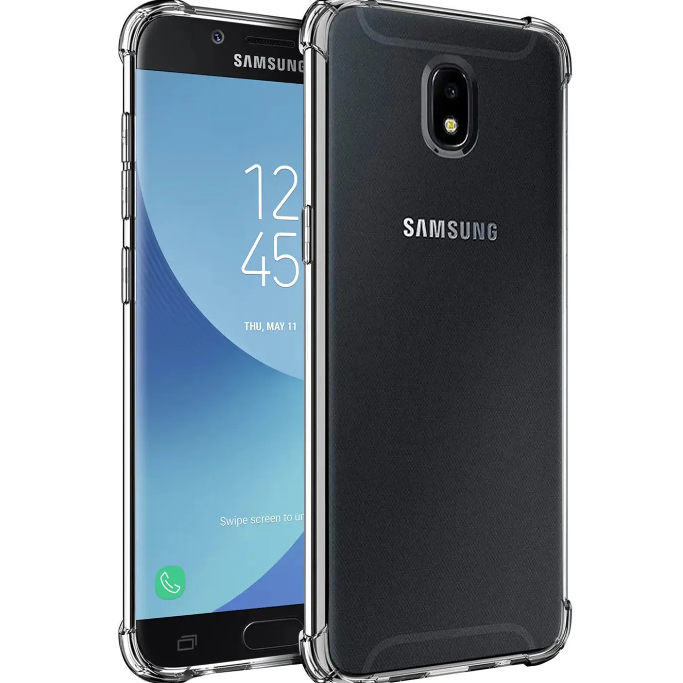 Samsung Galaxy J7 2017 - Stoßfestes Clear Case