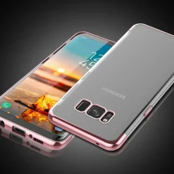 Samsung Galaxy J5 2017 - Transparente Hülle mit Akzenten