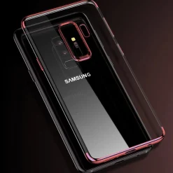Samsung Galaxy J7 2017 - Transparente Hülle mit Akzenten
