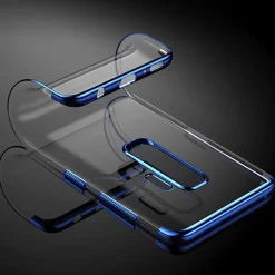 Samsung Galaxy J3 2017 - Transparente Hülle mit Akzenten