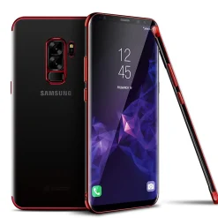 Samsung Galaxy J3 2017 - Transparente Hülle mit Akzenten