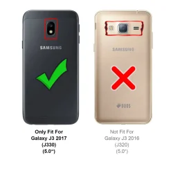 Samsung Galaxy J3 2017 - 2x 9H Panzer Glasfolie, Displayfolie