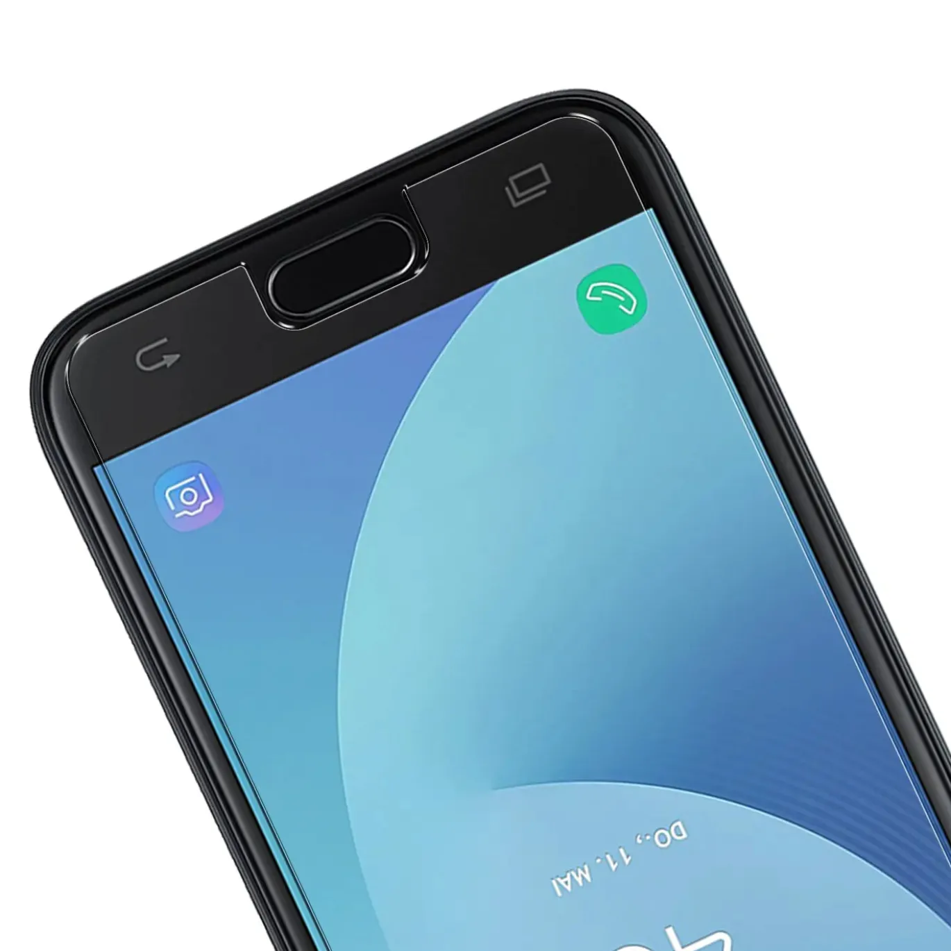 Samsung Galaxy J3 2017 - 2x 9H Panzer Glasfolie, Displayfolie