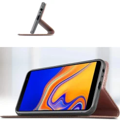 Samsung Galaxy J4 Plus - Booklet Case mit Magnetverschluss