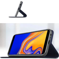 Samsung Galaxy J6 Plus - Booklet Case mit Magnetverschluss