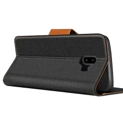 Samsung Galaxy J6 Plus - Jeanslook Klapphülle mit Kartenfach
