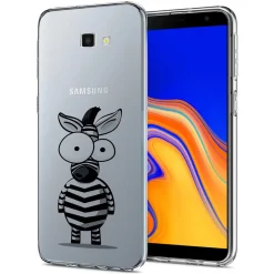 Samsung Galaxy J4 Plus - TPU Case mit Motivdruck