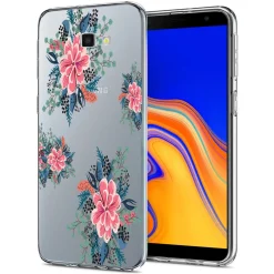 Samsung Galaxy J4 Plus - TPU Case mit Motivdruck