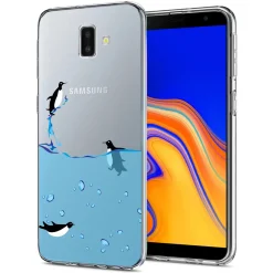 Samsung Galaxy J6 Plus - TPU Case mit Motivdruck