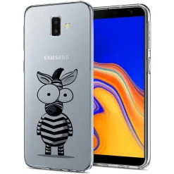 Samsung Galaxy J6 Plus - TPU Case mit Motivdruck