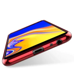 Samsung Galaxy J4 Plus - Transparente Hülle mit Akzenten