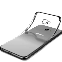 Samsung Galaxy J4 Plus - Transparente Hülle mit Akzenten