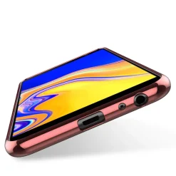 Samsung Galaxy J4 Plus - Transparente Hülle mit Akzenten