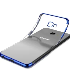 Samsung Galaxy J4 Plus - Transparente Hülle mit Akzenten