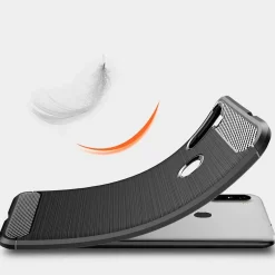 Samsung Galaxy M11 - Carbon Case Hülle, stoßfest