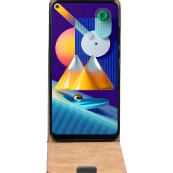 Samsung Galaxy M11 - Flip Hülle, horizontal klappbar