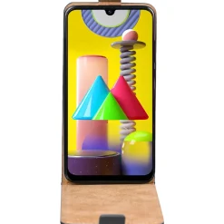 Samsung Galaxy M31 - Flip Hülle, horizontal klappbar