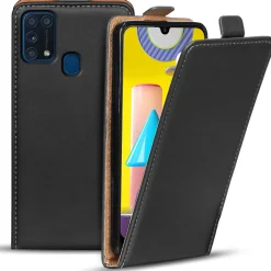 Samsung Galaxy M31 - Flip Hülle, horizontal klappbar