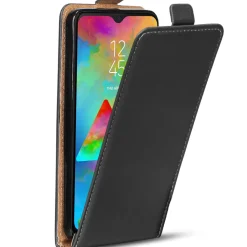 Samsung Galaxy M20 - Flip Hülle, horizontal klappbar