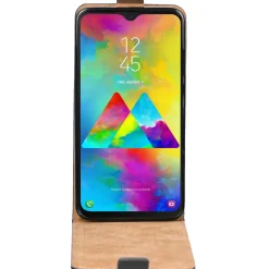 Samsung Galaxy M20 - Flip Hülle, horizontal klappbar