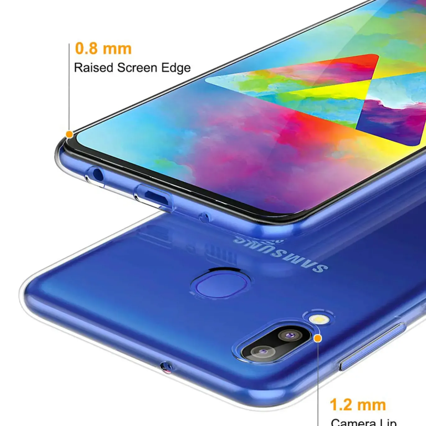 Samsung Galaxy M20 - Slim Clear Case Hülle