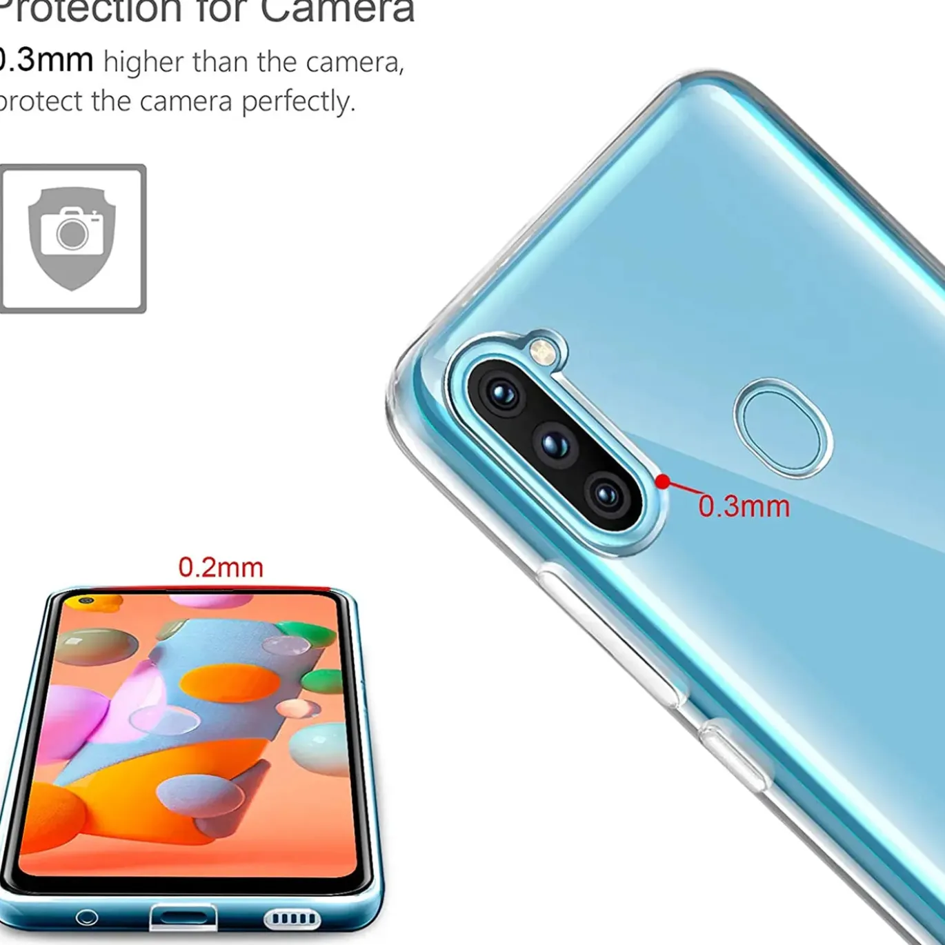 Samsung Galaxy M11 - Slim Clear Case Hülle