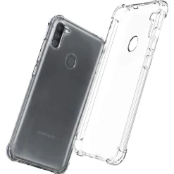 Samsung Galaxy M11 - Stoßfestes Clear Case