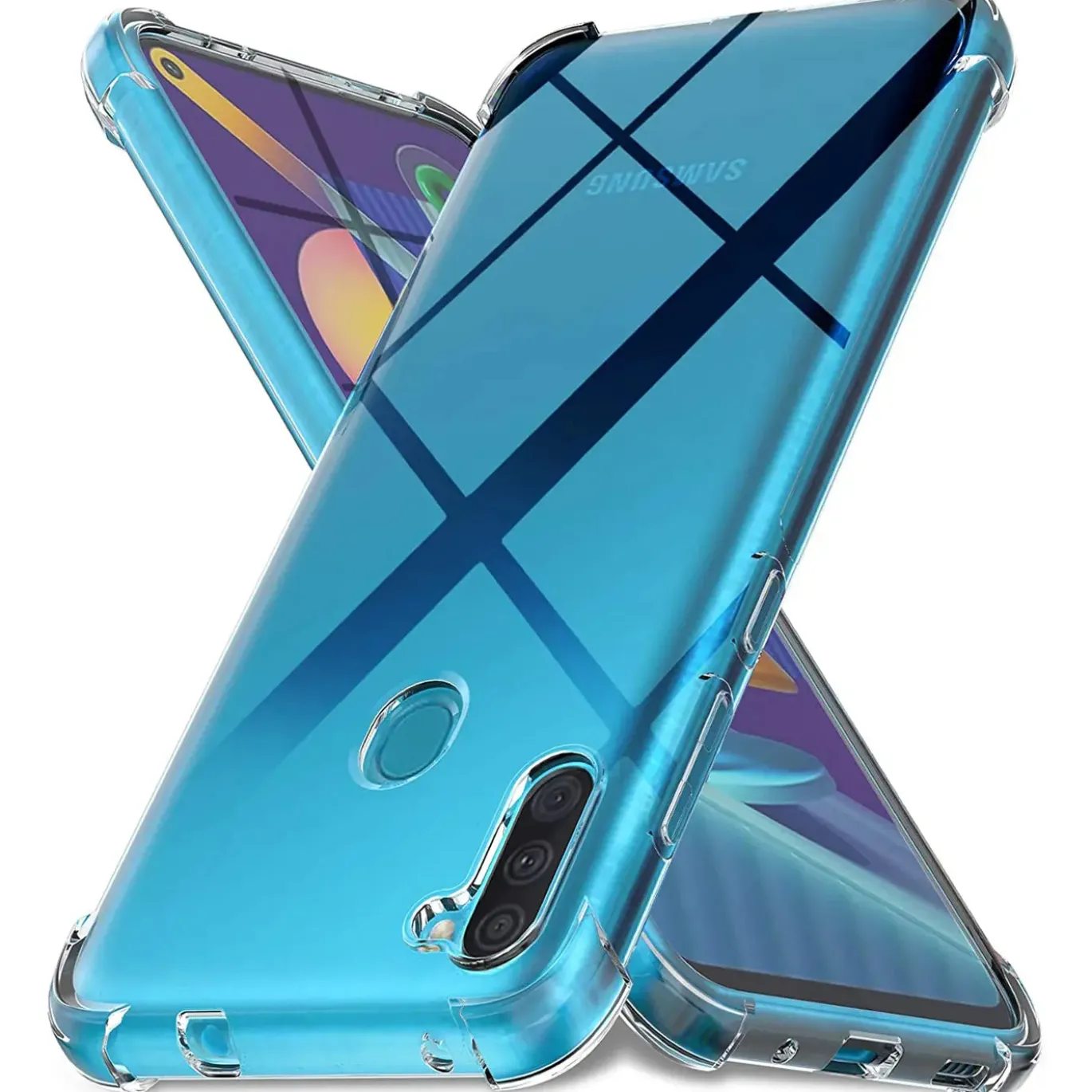 Samsung Galaxy M11 - Stoßfestes Clear Case