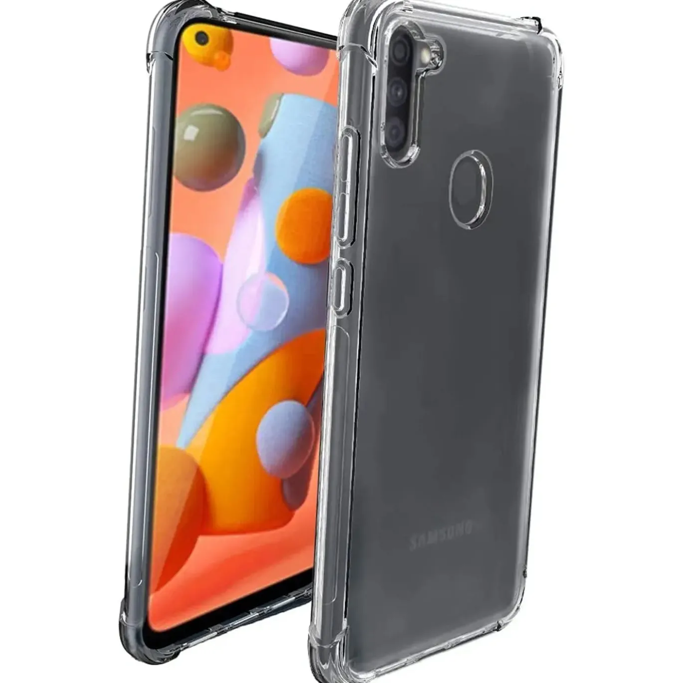 Samsung Galaxy M11 - Stoßfestes Clear Case