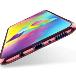 Samsung Galaxy M20 - Transparente Hülle mit Akzenten