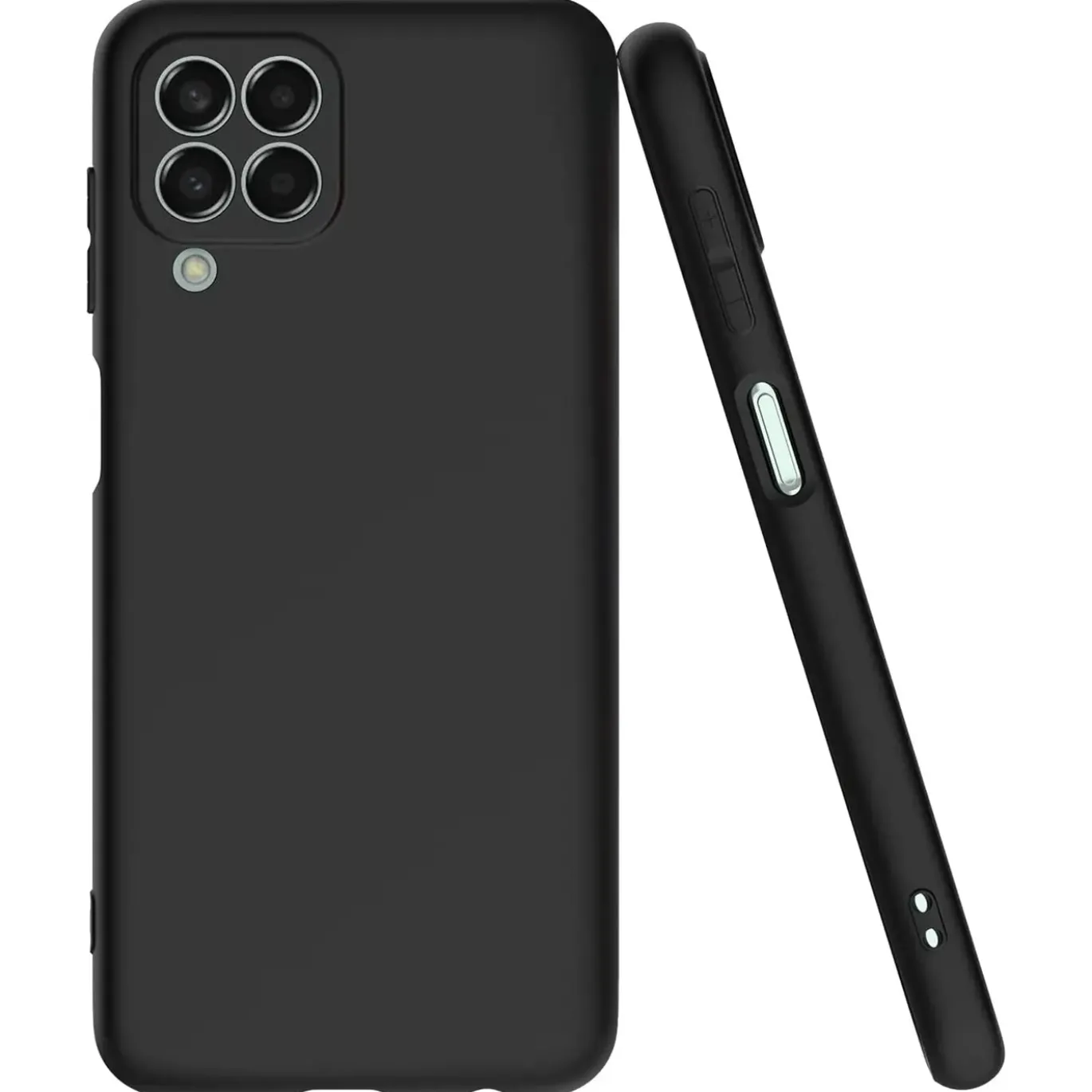 Samsung Galaxy M33 5G - Slim Silikon Backcover Schwarz