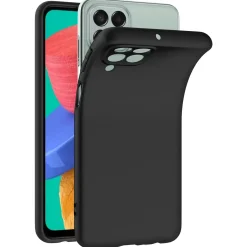 Samsung Galaxy M33 5G - Slim Silikon Backcover Schwarz
