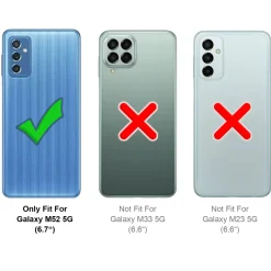 Samsung Galaxy M52 5G - Stoßfestes Clear Case