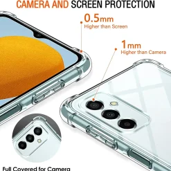 Samsung Galaxy M23 5G - Stoßfestes Clear Case