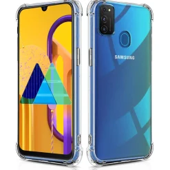 Samsung Galaxy M30s / M21 - Stoßfestes Clear Case