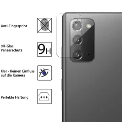 Samsung Galaxy Note 20 - 9H Displayschutzfolie 2x Display & Kamera