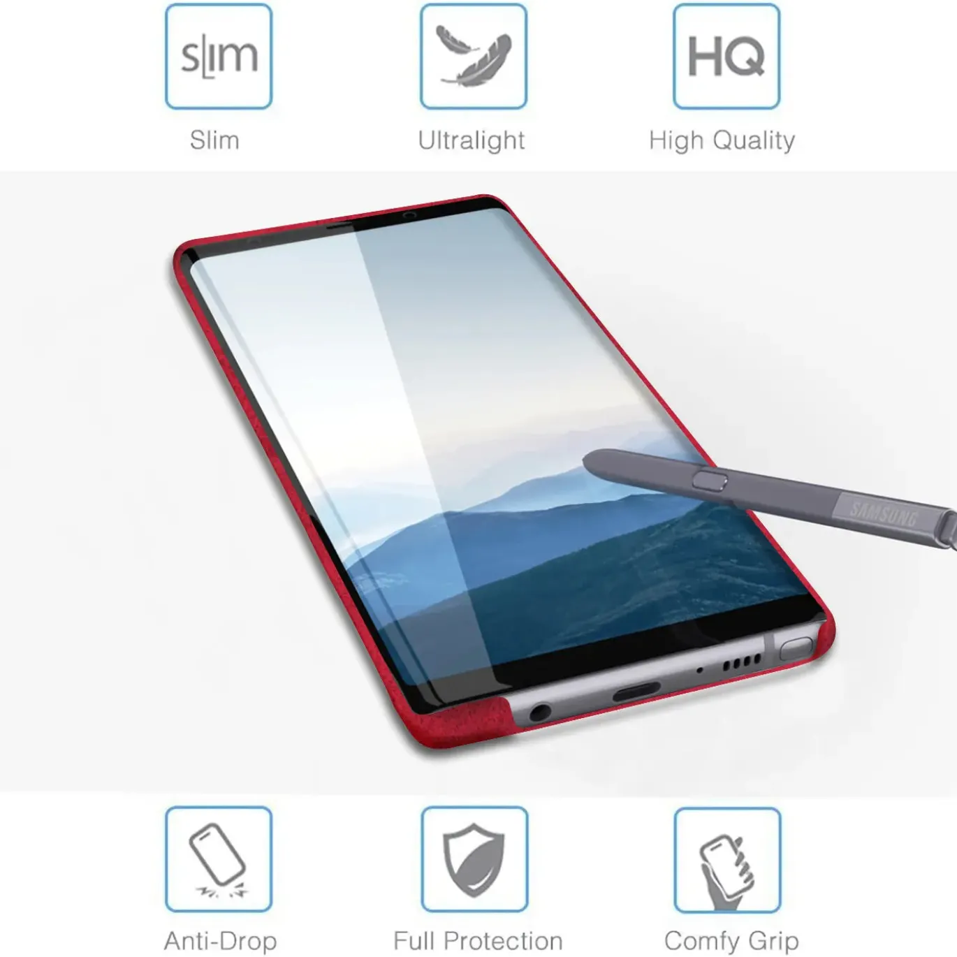 Samsung Galaxy Note 8 - PU Hartschale Handyhülle